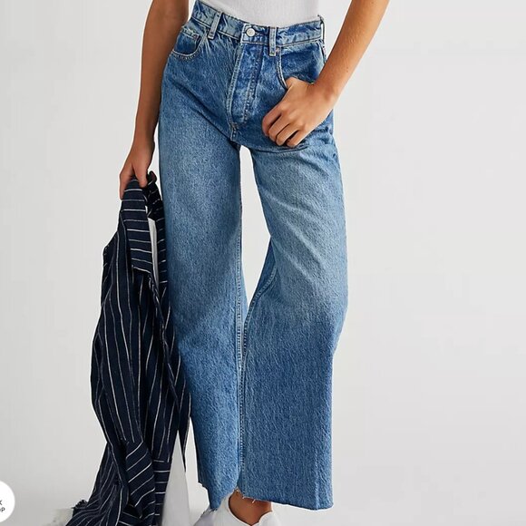 Boyish The Charley High Rise Wide Leg Jeans - Picture 5 of 5